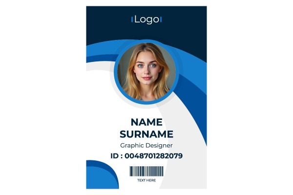Classic Style ID Blue Badge